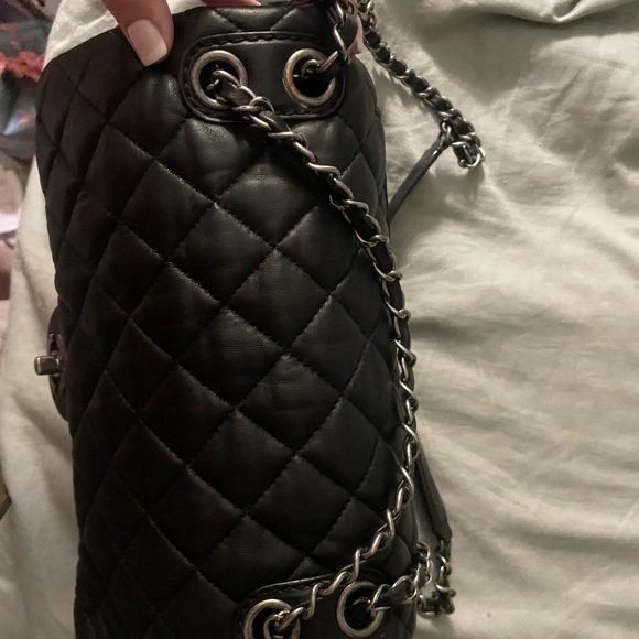 🛑sold Chanel Lambskin Medium Accordion Flap Black - Picture 10 of 16